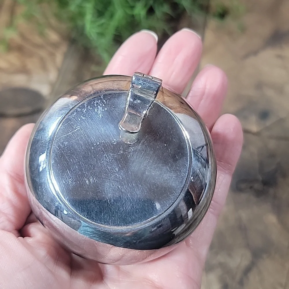 Vintage Silver Plated Trinket Box - Picture 5 of 8